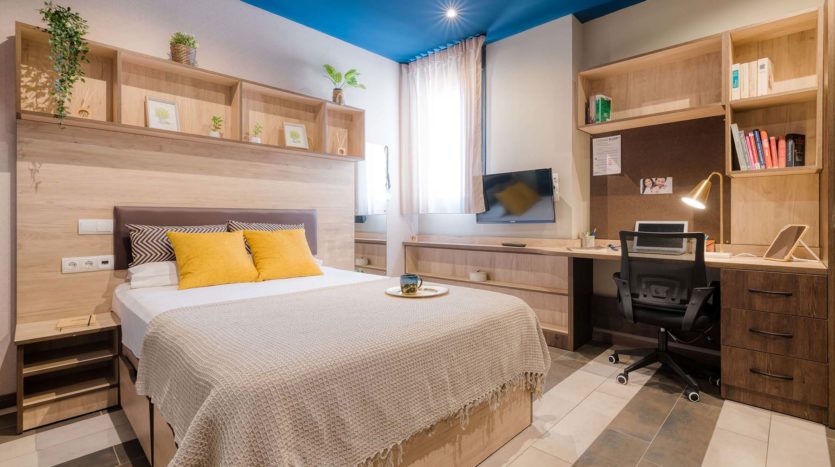 Residencia de estudiantes Madrid Aravaca Livensa Living estudio accesible