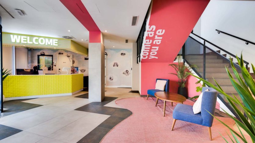 Residencia de estudiantes Madrid Aravaca Livensa Living lobby