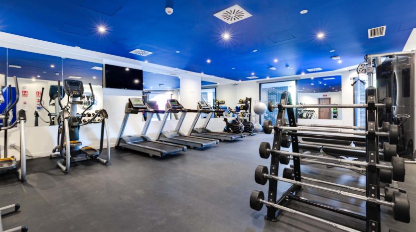 Residencia de estudiantes Madrid Aravaca Livensa Living gym
