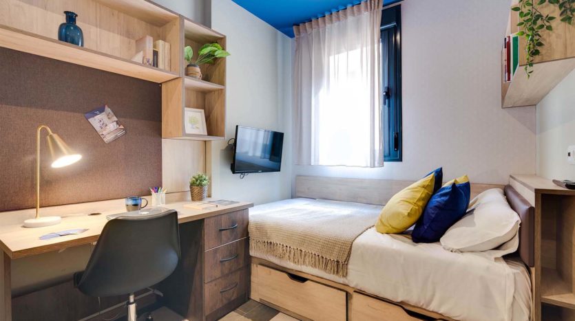Residencia de estudiantes Madrid Aravaca Livensa Living estudio standard