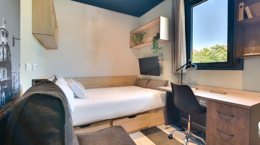 Residencia de estudiantes Madrid Aravaca Livensa Living estudio superior