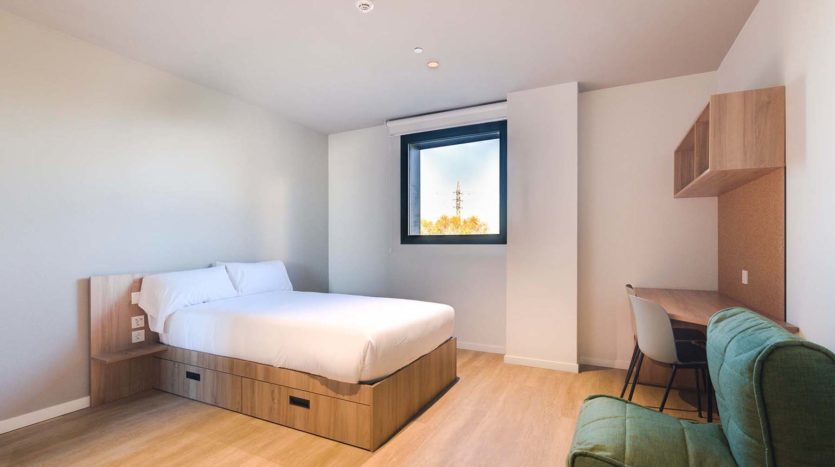 Residencia de estudiantes Madrid Getafe Livensa Living estudio premium