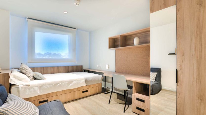 Residencia de estudiantes Madrid Getafe Livensa Living estudio superior