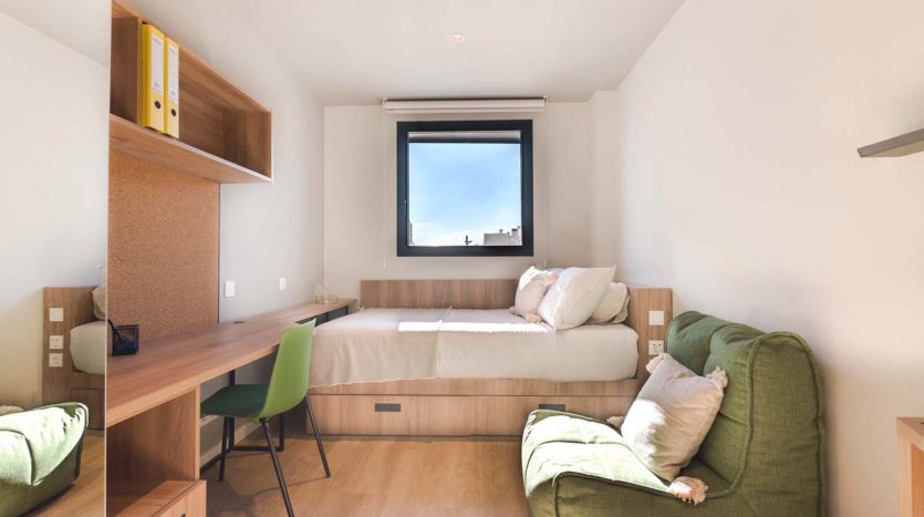 Residencia de estudiantes Madrid Getafe Livensa Living estudio standard