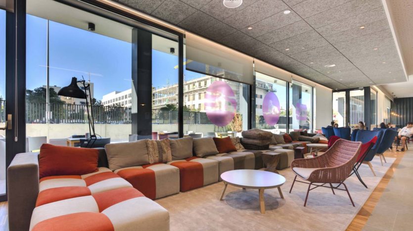 Residencia de estudiantes Madrid Getafe Livensa Living zonas comunes