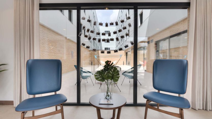 Residencia de estudiantes en Salamanca Livensa Living entrada