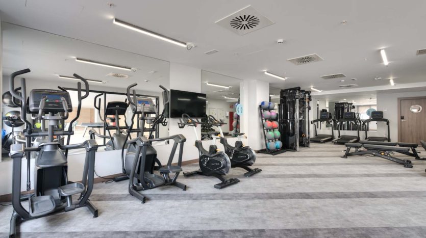 Residencia de estudiantes en Salamanca Livensa Living gym