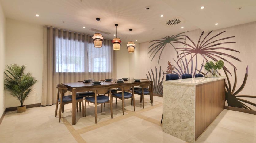 Residencia de estudiantes en Salamanca Livensa Living salón privado