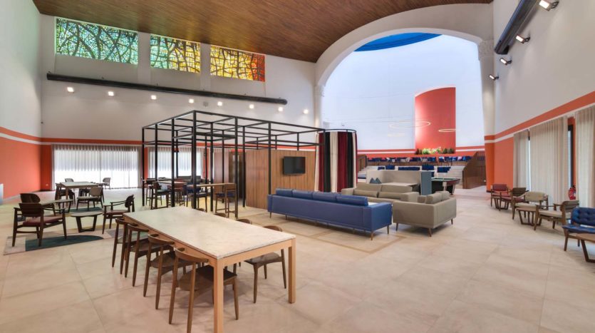 Residencia de estudiantes Livensa Living Pamplona zonas comunes