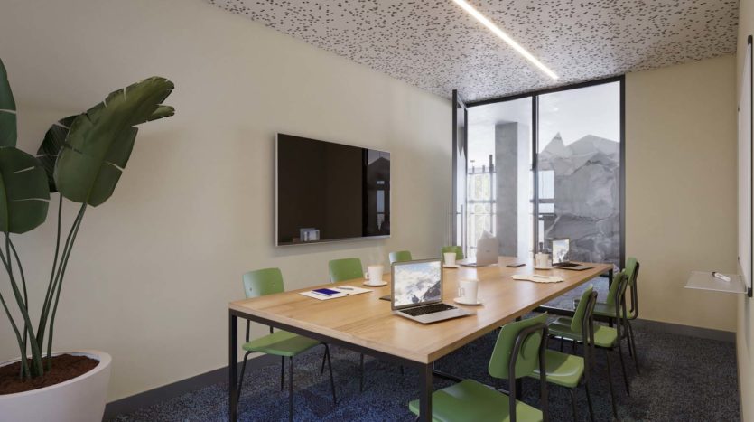 Coworking en residencia de estudiantes Livensa Barcelona Parallel