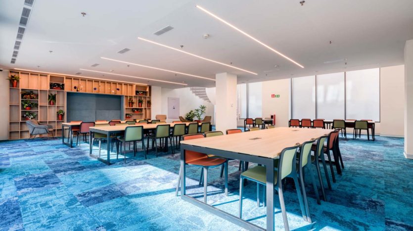 Residencia de estudiantes Livensa Living Sants Badal zona de estudio