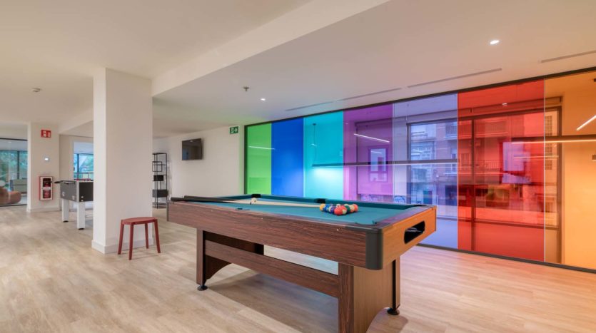 Residencia de estudiantes Livensa Living Sants Badal zona de juegos
