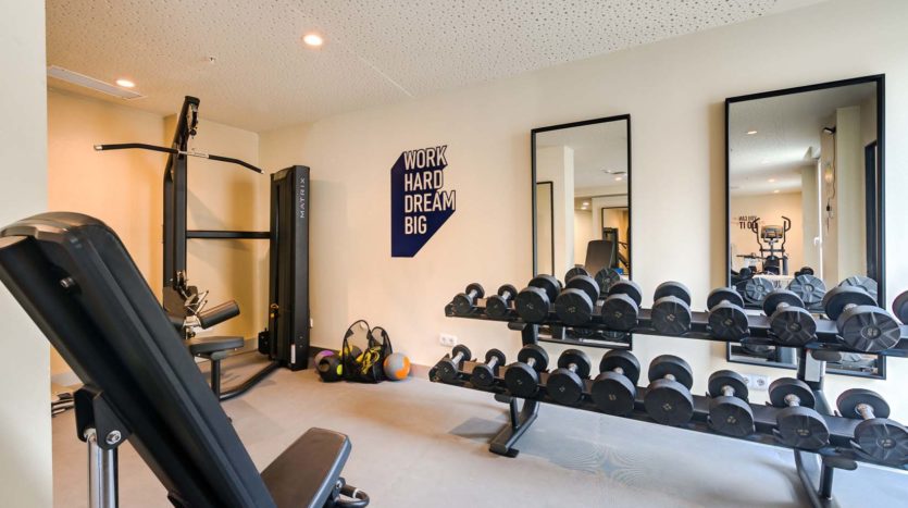 Residencia universitaria Granada Cartuja gym