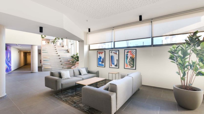 Alojamiento Livensa Living Alcobendas zonas comunes