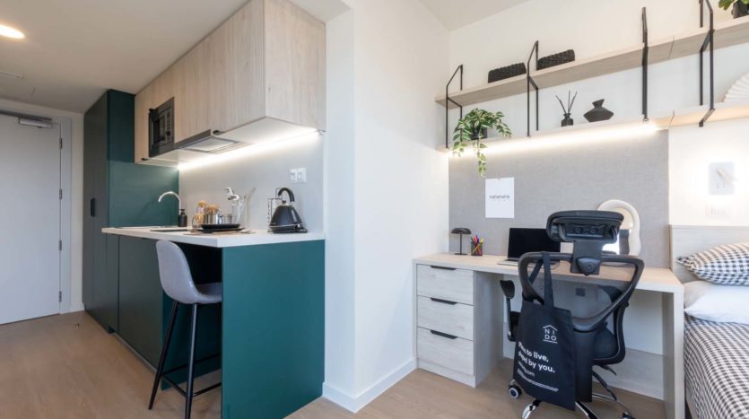 Residencia de estudiantes Nido Living Madrid deluxe con terraza