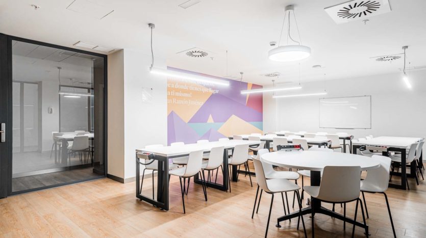 Residencia de Estudiantes Nido Porvenir Sevilla área de estudio