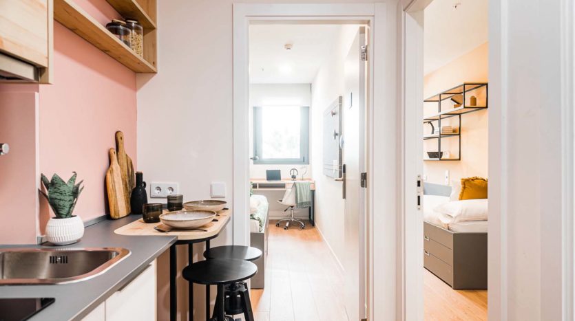 Residencia de Estudiantes Nido Porvenir Sevilla habitación classic 2 camas