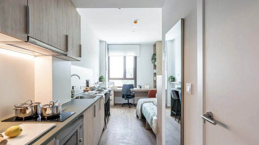 Residencia de estudiantes Nido Malvarrosa en Valencia classic studio
