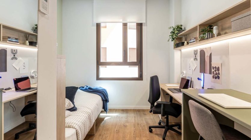 Residencia de estudiantes Nido Malvarrosa en Valencia premium ensuite