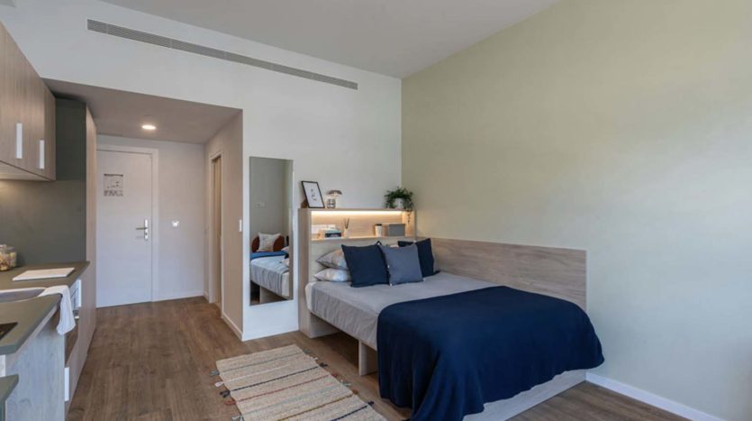 Residencia de estudiantes Nido Malvarrosa en Valencia estudio superior plus