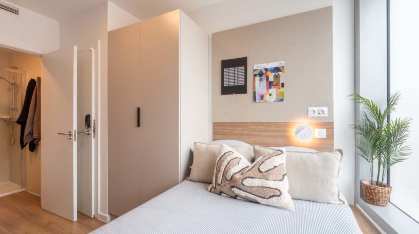 Alojamiento flexible Nido Living Principe Pio en Madrid classic ensuite 4 camas