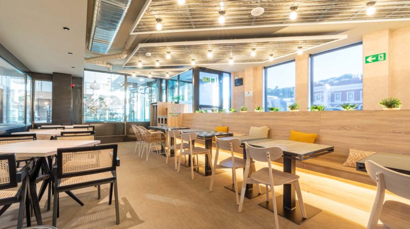 Alojamiento flexible Nido Living Principe Pio en Madrid comedor
