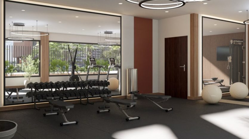 Residencia de estudiantes Nodis Sevilla gym