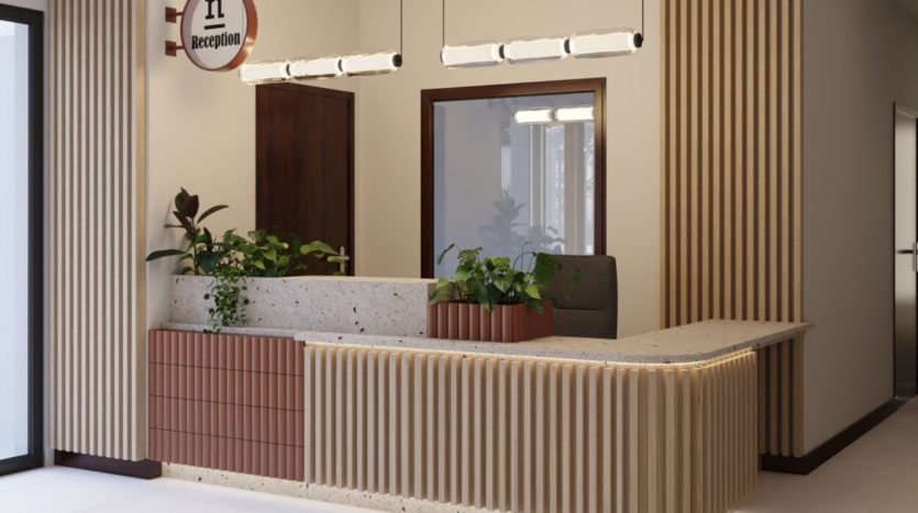 Residencia de estudiantes Nodis Sevilla recepción