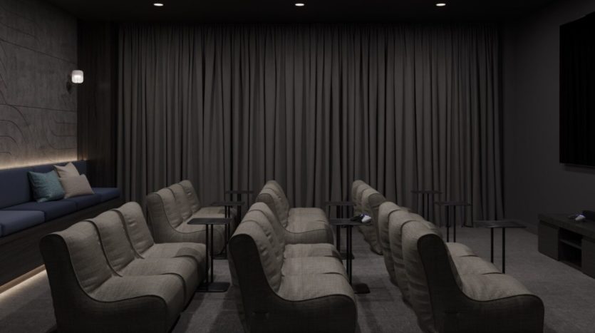 Residencia de estudiantes Nodis Sevilla sala de cine