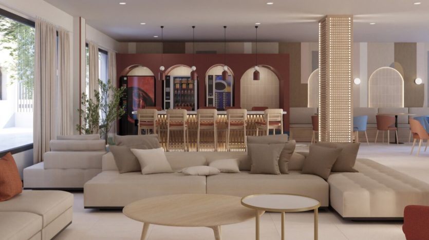 Residencia de estudiantes Nodis Sevilla zona común