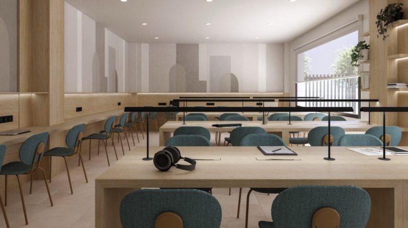 Residencia de estudiantes Nodis Sevilla Zona de estudio