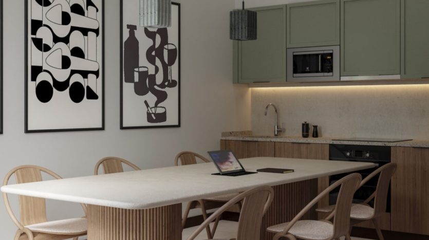 Residencia de estudiantes Nodis Málaga comedor privado