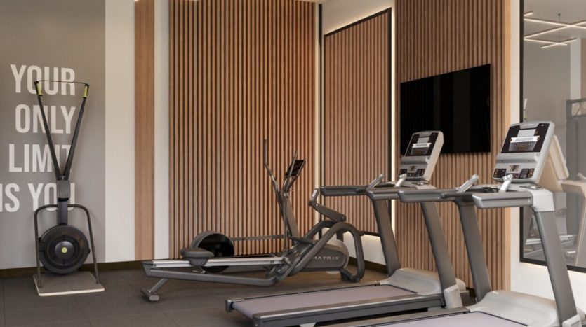 Residencia de estudiantes Nodis Málaga gym
