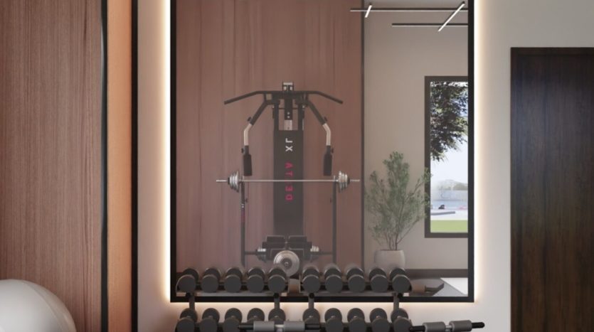 Residencia de estudiantes Nodis Málaga maquinas gym