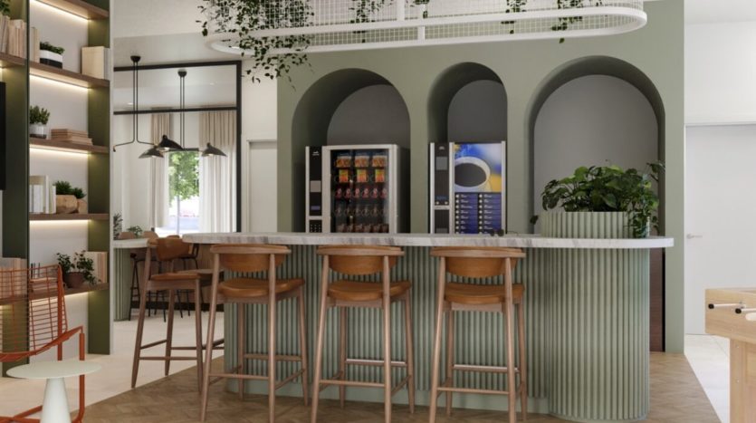 Residencia de estudiantes Nodis Málaga zona vending