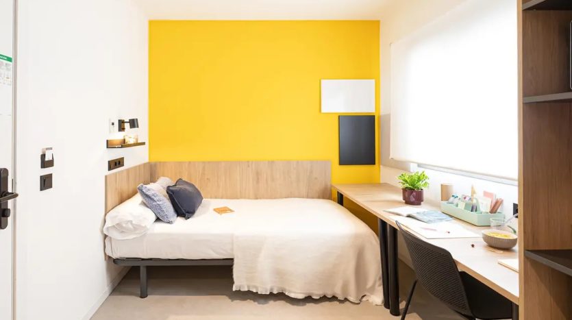 Residencia de estudiantes Sevilla Bermejales estudio con cocina