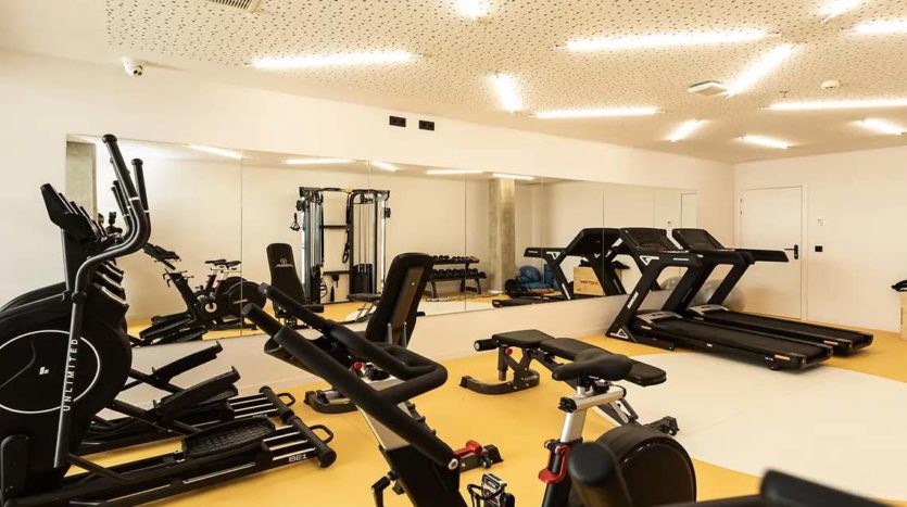 Residencia de estudiantes Sevilla Bermejales Gimnasio
