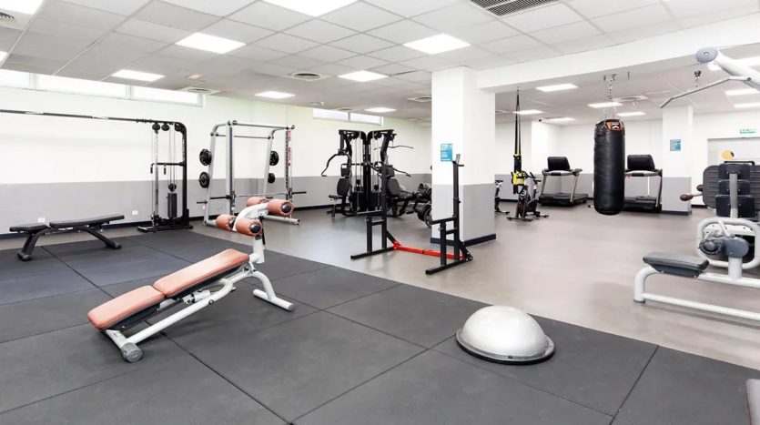 Residencia de estudiantes Yugo Galdós en Madrid gym