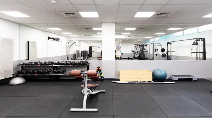 Residencia de estudiantes Yugo Galdós en Madrid gym