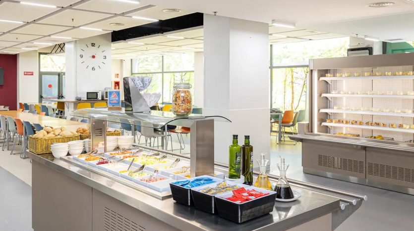 Residencia de estudiantes en Madrid Emilia Pardo Bazán comedor